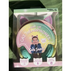 KID LIGHT UP CAT HEADPHONES