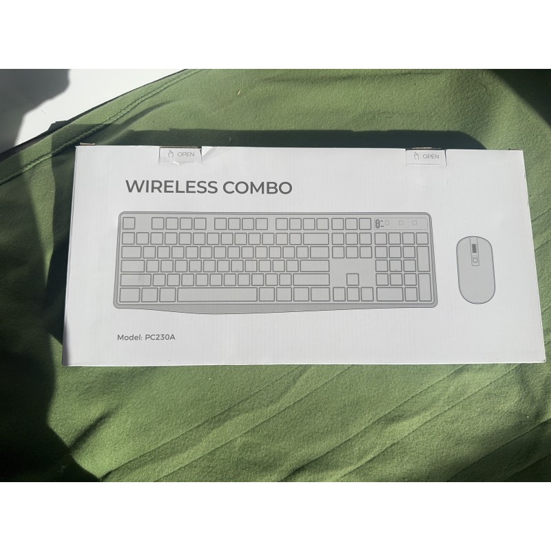 WIRELESS KEYBOARD AND MOUSE