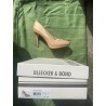 BLEEKER AND BLONDE HIGH HILL SHOES NUDE 10